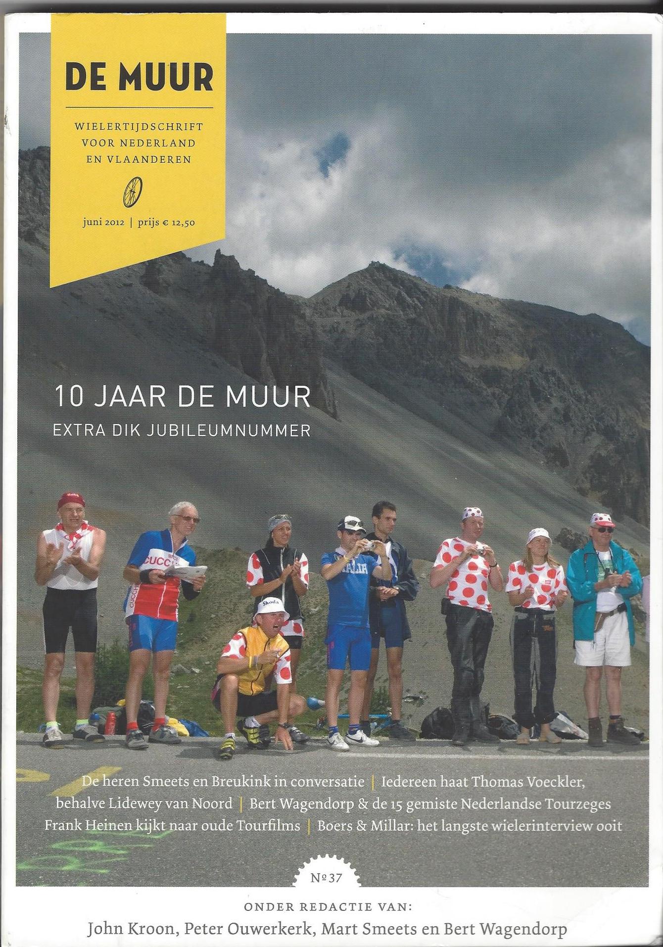 staking van nu af aan karton De Muur Wielertijdschrift voor Nederland en Vlaanderen - Complete serie 1  t/m 50