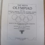 The Ninth Olympiad Amsterdam 1928: Official report