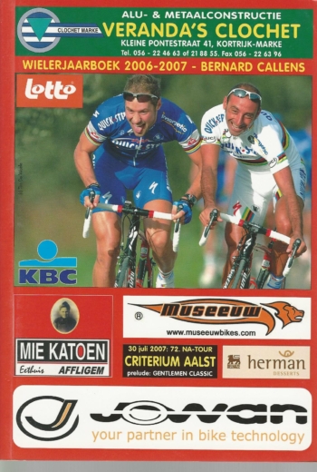 Wielerjaarboek 2006 - 2007