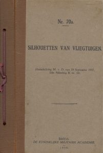Silhouetten van vliegtuigen