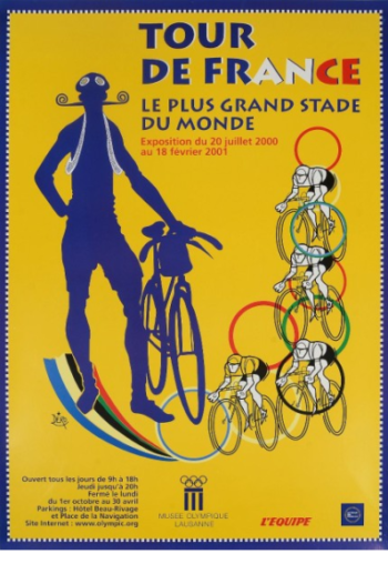 Affiche Tour de France Le plus grande stade du monde