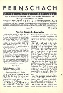 Fernschach 1966