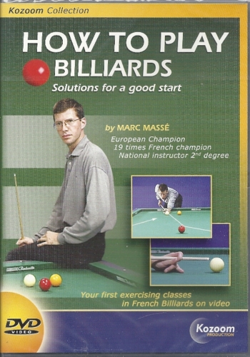 How to play billiards - DVD
