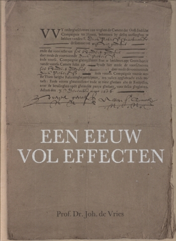 Een eeuw vol effecten. Historische schets