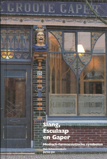 Slang, esculaap en gaper medisch-farmaceutische symbolen