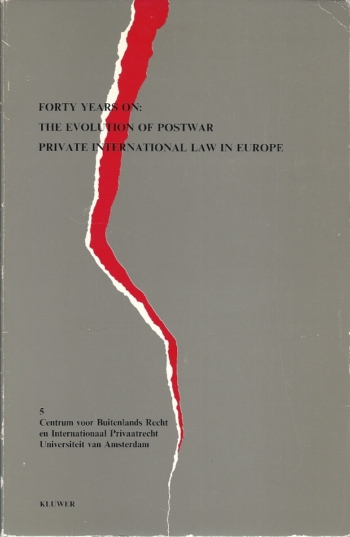 Forty years on: the evolution of postwar private international law in Europe