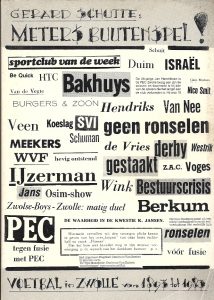 Meters Buutenspel. Voetbal in Zwolle van 1893 tot 1983