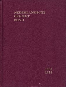 Nederlandsche Cricket Bond 1883-1933
