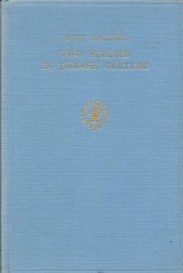 Two Studies in Yiddish Culture