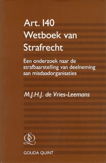 Art. 140 Wetboek van strafrecht