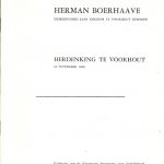 Herman Boerhaave. Driehonderd jaar geleden te Voorhout geboren