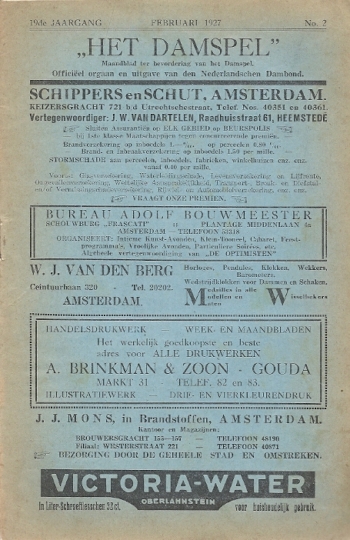 Het Damspel Jaargang 1927