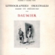Lithographies Originales Rares ou Precieuses par Daumier