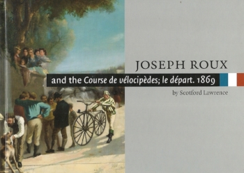 Joseph Roux and the Course de velocipedes; le depart. 1869