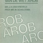 Parlementaire geschiedenis van de Wet Arob