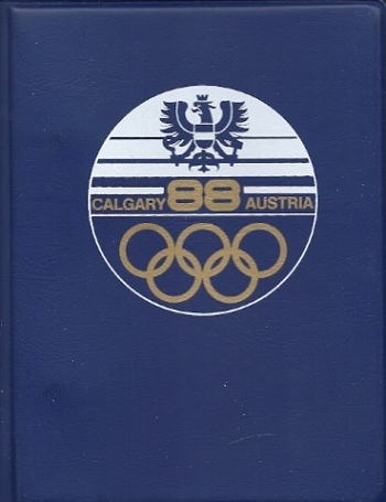 Calgary 88 Austria Ringbuch