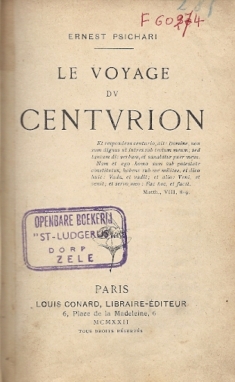 Le voyage du Centurion 1