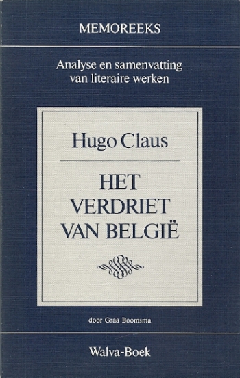 Hugo Claus Het verdriet van Belgie - Graa Boomsma