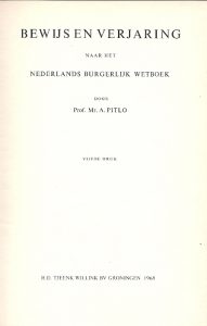 Bewijs en verjaring naar het Nederlands Burgerlijk Wetboek