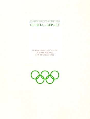 Official Report XXIII Olympiad Los Angeles 1984