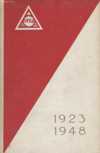 Gedenkboek Athletische Vereniging 1923 Cover