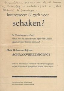 Interesseert u zich voor schaken