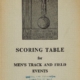 Scoring Table