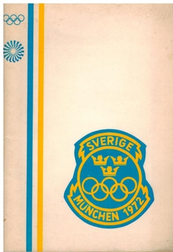 Swedish delegation at the Olympic Games in Munich 1972