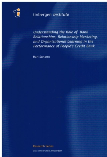 Understanding the Role of Bank relationships