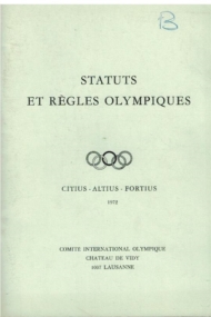 Status et Regles Olympiques