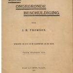 Eene ongegronde beschuldiging