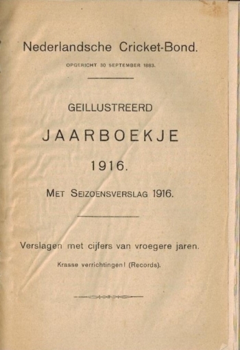 Geillustreerd Jaarboekje 1916