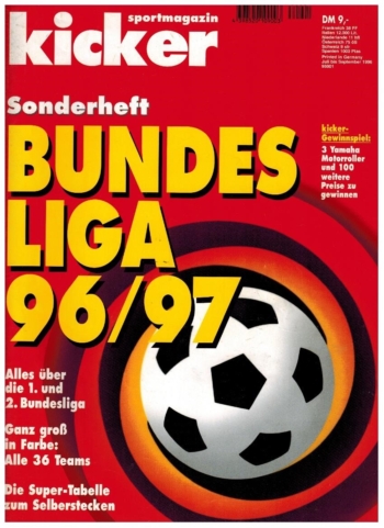 Kicker Sonderheft: Bundesliga 1996/97