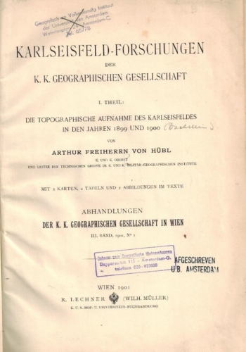 Karlseisfeld-Forschungen