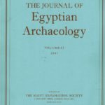 The Journal of Egyptian Archaeology