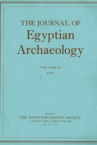 The Journal of Egyptian Archaeology