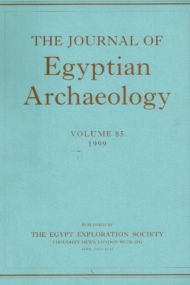 The Journal of Egyptian Archaeology