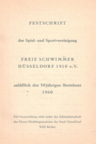 Freie Schwimmer Dusseldorf 1910