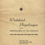 Wedstrijdbepalingen voor wedstrijden op de schaats