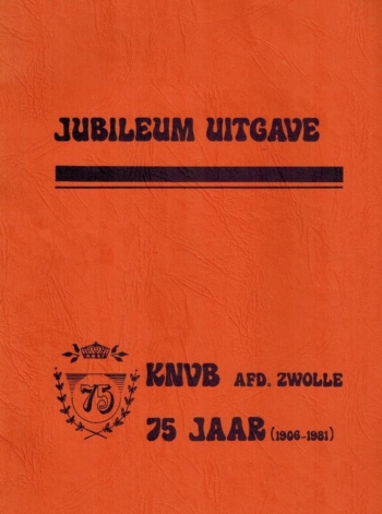 KNVB Afd. Zwolle 75 jaar (1906-1981) - Jubileumuitgave