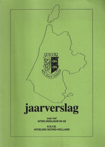 KNVB Jaarverslag Afd. Noord-Holland 1994-1995
