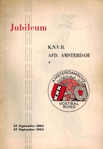 Jubileum KNVB Afd. Amsterdam