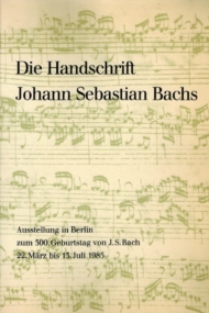 Handschrift Johann Sebastian Bachs
