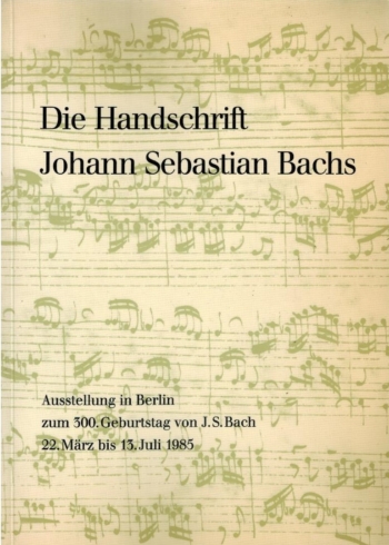 Handschrift Johann Sebastian Bachs