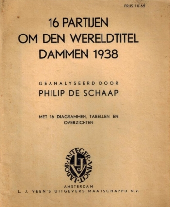 16 Partijen om den Wereldtitel Dammen 1938