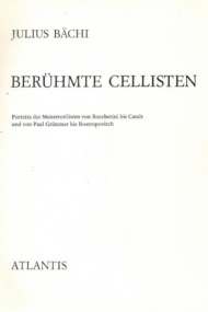 Beruhmte Cellisten