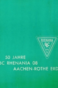 50 jahre BC Rhenania 08