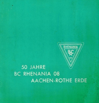 50 jahre BC Rhenania 08