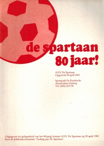 De Spartaan 80 jaar