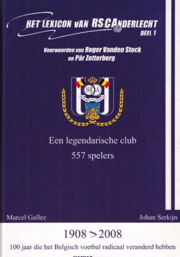Lexicon RSC Anderlecht Deel 1